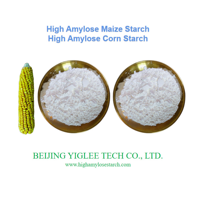 Peking YIGLEE TECH High Amylose Maize Starch Non GMO Lambat Digestible Starch HAMS RS2 Prebiotics Resistant Starch